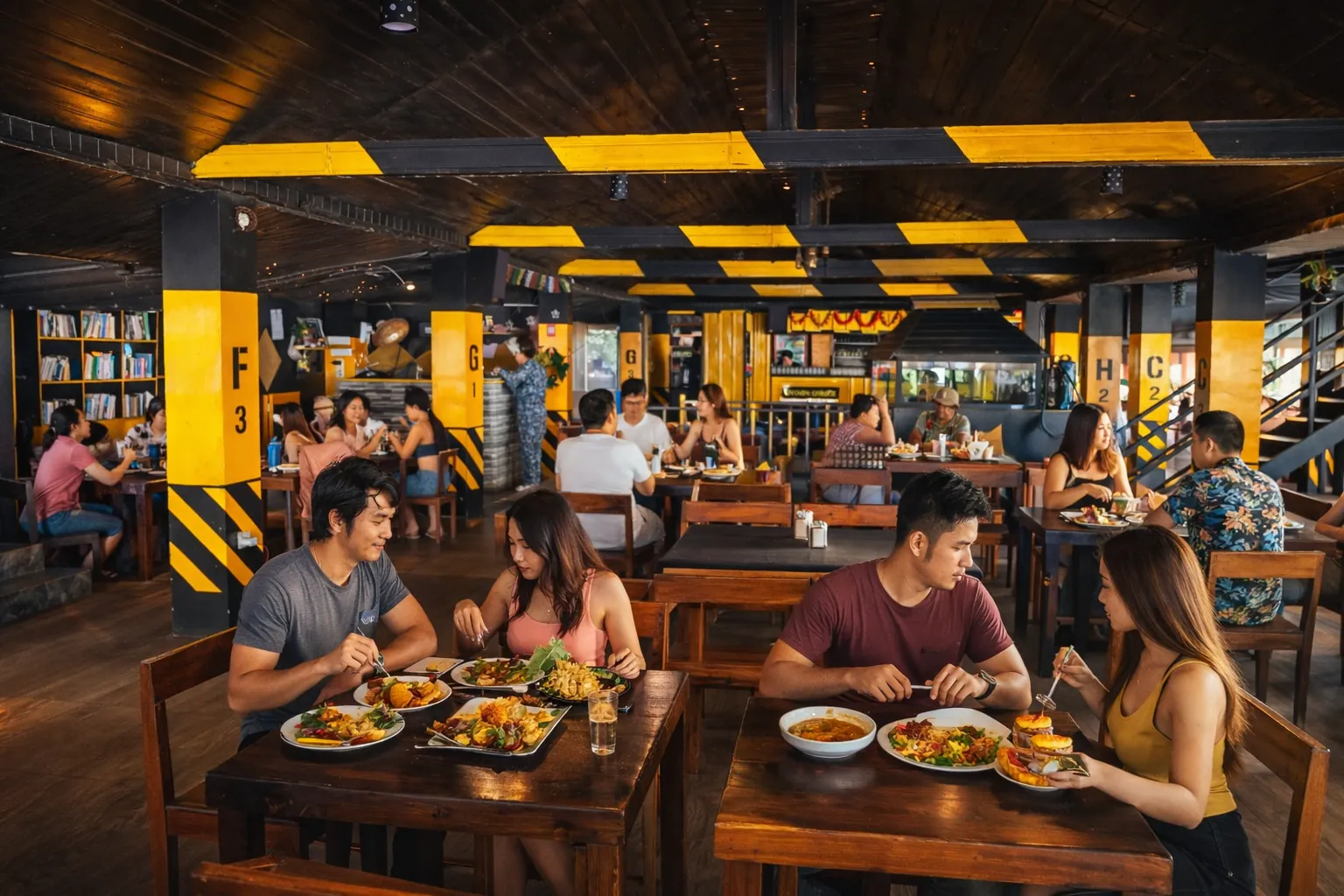 Rooftop Dining at Sea View
